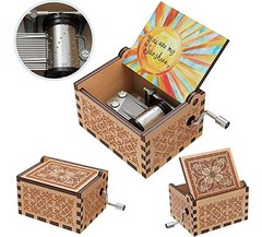 You Are My Sunshine - Cajas De Música De Madera, Grabadas Co - tienda online