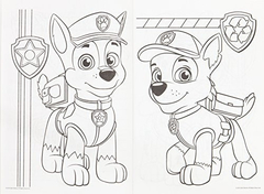Libro Para Colorear Y Actividades Para Niños Con La Patrulla - Danielle's Store