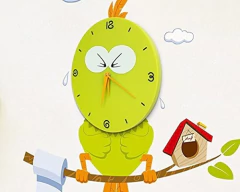Calcomanía Para Habitación De Niños Chezmax Relojes 3d Arte - comprar online