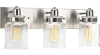 Progress Lighting - Tocador De Baño Y Vanidad, Tres Luces