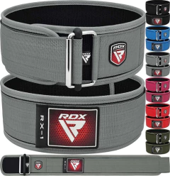 Cinturón De Nylon Rdx, Para Levantamiento De Pesas