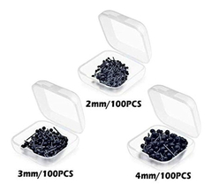 Kit De Ojos Surtido Para Aguja Fieltro De Osos Muñecas