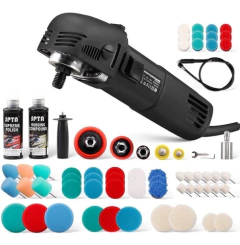 Mini Pulidora Spta, Rotativa, 6 Velocidades, 54 Almohadillas