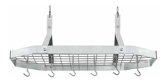 Rack De Utensilios De Cocina Colgantes, De Acero Inoxidable