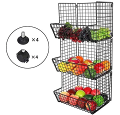 Tqvai - Soporte De 3 Niveles Para Colgar Cestas De Frutas, - comprar online