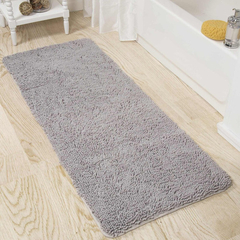 Memory Foam Shag - Alfombrilla De Baño De 2 Pies Por 5 Pies