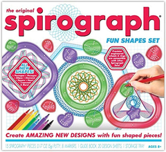 Juego De Formas Divertidas De Espirografía.