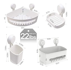 Leverloc - Organizador De Baño Extraíble Sin Perforación - comprar online