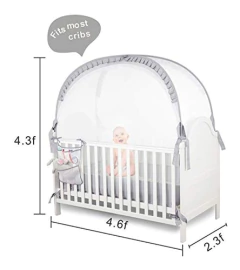 Mosquitera De Seguridad Para Cuna Para Bebé, - tienda online