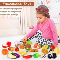 Imagen de 60 Piezas De Juguetes De Cocina Para Niños