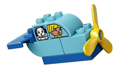 Imagen de Kit De Construcción De Mi Primer Avión Por Lego Duplo 10849