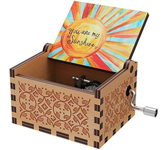 You Are My Sunshine - Cajas De Música De Madera, Grabadas Co