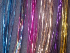 Cabello Tinsel, 175 hebras, Siete Colores Plateado, Violeta - comprar online