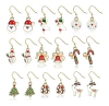 Juego De Aretes De Navidad Para Niñas, Regalo De Navidad