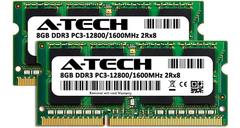 Memorias Ram A-tech, 16gb (2x8gb), Ddr3, 1600mhz, P/ Macbook - comprar online