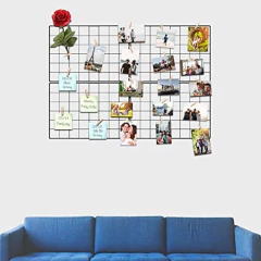 Marco De Fotos De Hierro Para Colgar Decoración De Pared. - Danielle's Store