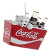 Oso Polar Cub En Cooler Ornamento De Coque Coca-cola