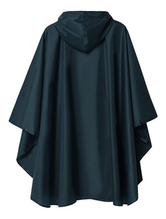 Poncho Para Lluvia Saphirose Con Capucha Y Bolsillos - Danielle's Store