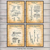 Vintage Wall Art Poster Set - Chic Rustic Home Decor