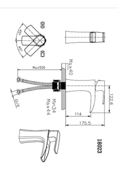 Grifo Monomando Para Lavabo De Baño Jakarda