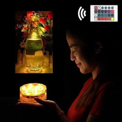 Luces Led Sumergibles Bajo El Agua Con Control