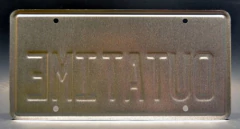 Armazón Para Placa Regreso Al Futuro / Delorean / Outatime en internet