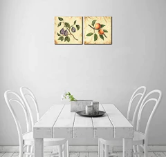Caundrofruta Para Cocina Decoración Moderna 2 piezas - tienda online
