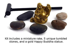 Oro Estatua De Buda Decoración Jardín Zen Relajación Regalos - comprar online