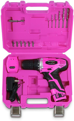 Taladro Rosa Pink Power Pp121li 12v Sin Cable - Danielle's Store