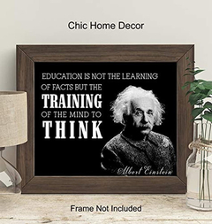 Decoración Para El Hogar Cuadro De Albert Einstein - comprar online