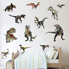 Dinosaurio De Acuarela De Vinilo Para Habitacion De Niños - Danielle's Store