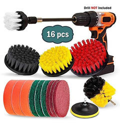 Juego De Brocas De 16 Piezas, Almohadillas De 5 Pulgadas
