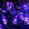 Luces De Hadas De Araña De Halloween Con Pilas