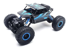 Camión Con Control Remoto Monstruo, 4x4 Todoterreno, Azul