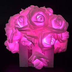 Led Con Pilas Cadena Romántica Rose Luz De Hadas en internet