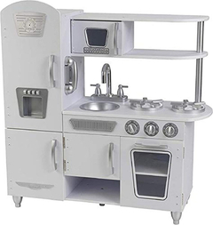 Cocina De Juguete Kidkraft Vintage Kitchen - White