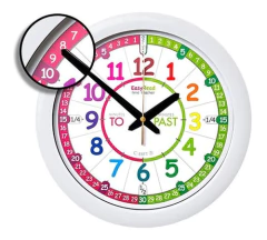 Reloj De Pared Para Aprender La Hora Sistema De Enseñanza en internet