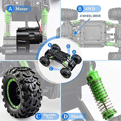 Mando A Distancia Para Coche Rc Escala 1:12 Todoterreno en internet