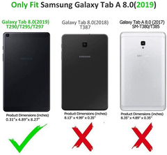 Funda Protectora Bmouo P/ Samsung Galaxy Tab 8'' 2019 - comprar online
