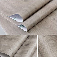 Decorativo Gris Roble Madera Papel De Contacto Vinilo