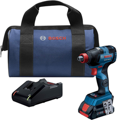 Destornillador De Impacto Bosch-gdx18v, C/batería Y Cargador