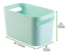 Cubo De Basura De Plástico Profundo Con Asas - tienda online