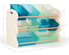 Imagen de Organizador De Juguetes Apilable, Mueble De Almacenamiento