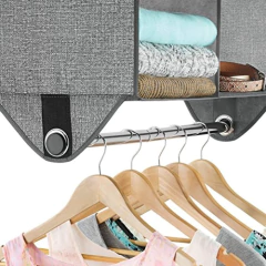 Whitmor Closet Organizador De 4 Secciones Con Varilla - Danielle's Store
