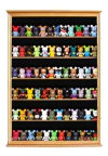 Grande Montado En La Pared Curio Gabinete Shadow Box Para Ci