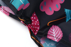 Poncho Para Lluvia Saphirose Con Capucha Y Bolsillos