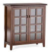 Cómoda De Almacenamiento De Madera Color Marrón De 37.9 in