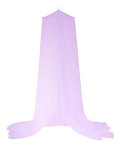 Mosquitera Para Cama Con Estrellas Fluorescentes Que Brillan - comprar online