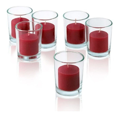 Set De 12 Velas Aromáticas Votivas, Con Duración De 10 Horas - comprar online