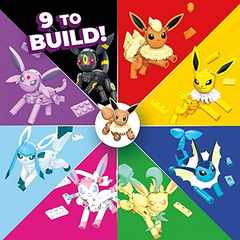 Pokémon Mega Construx ¡cada Evolución De Eevee! en internet